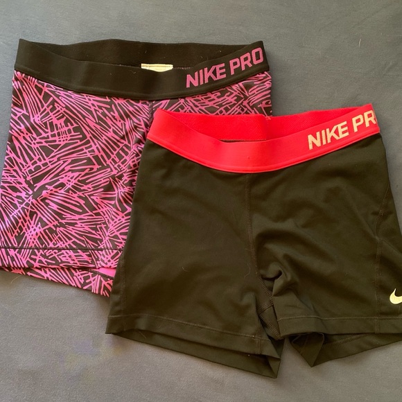 nike women's 3 inch pro training shorts